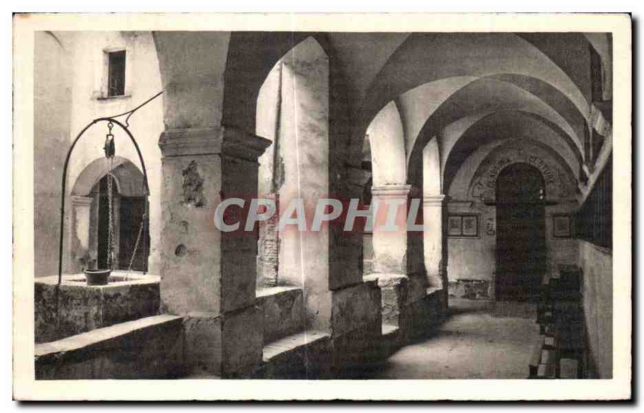 CPA Monastere de cimiez Nice Le cloitre - Recto