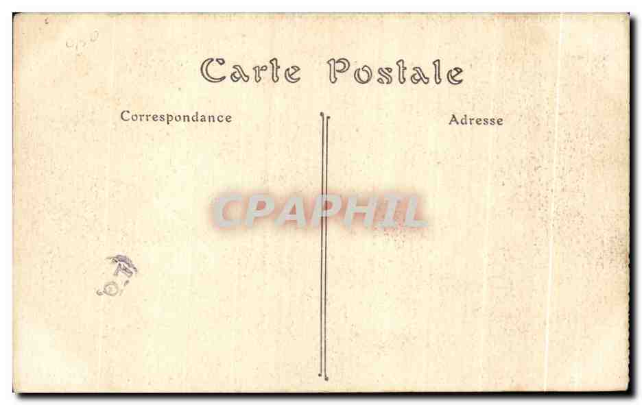 CPA Paris La Saint Chapelle Oratoire de Louis IX — Rückseite