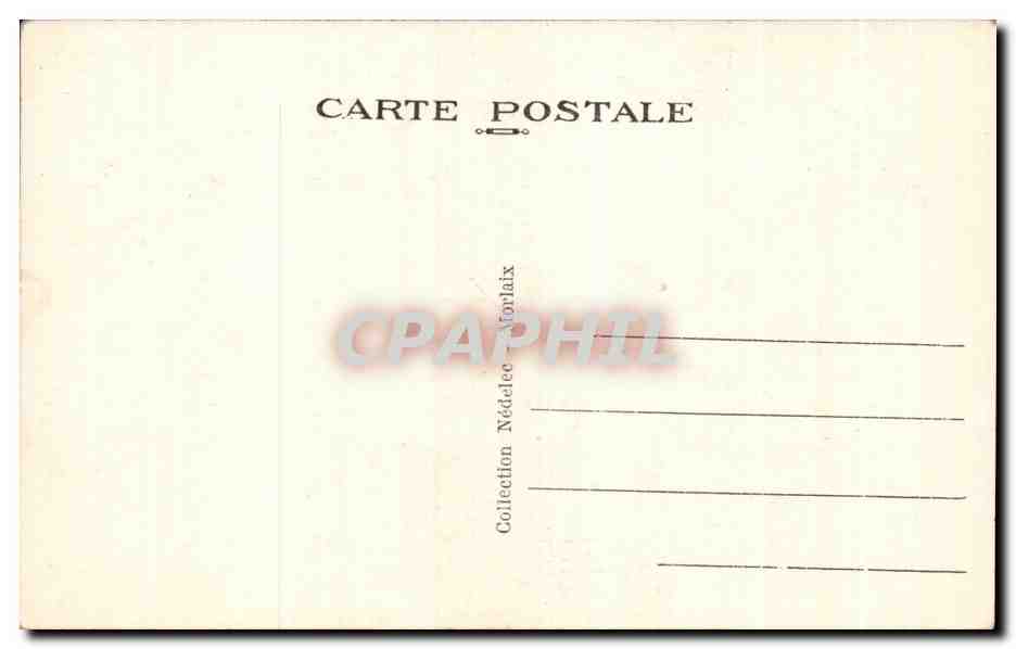 CPA Environs de Plougasnou Les Aiguilles — Rückseite