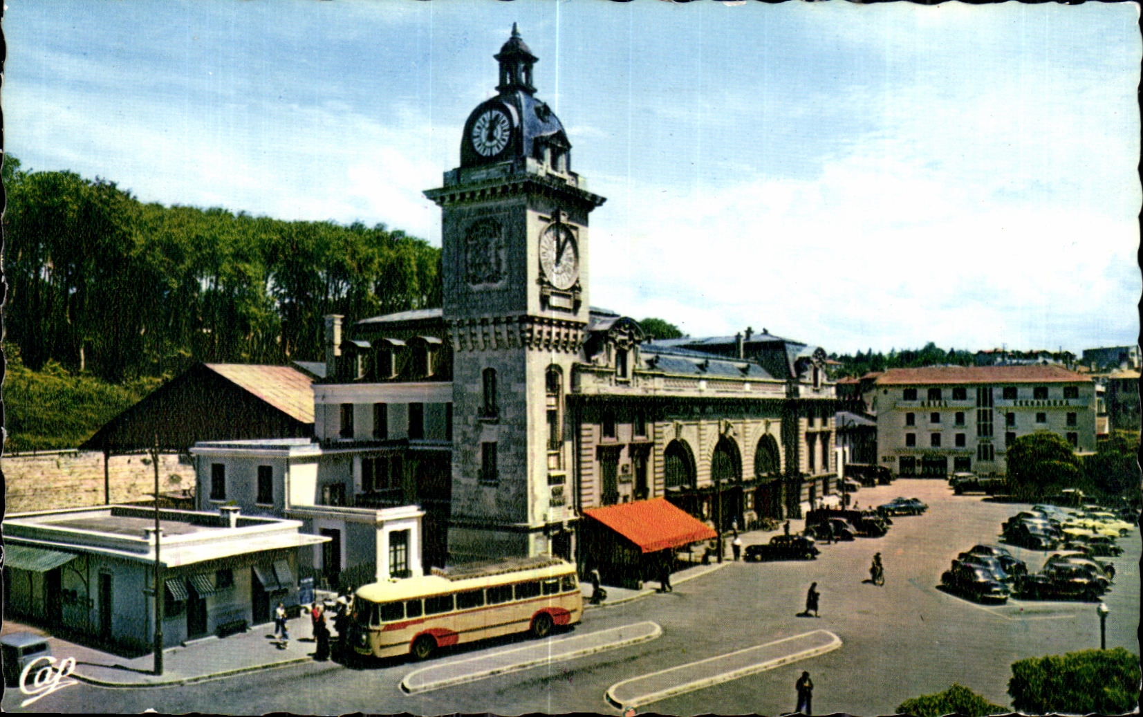 CPSM Bayonne La Gare