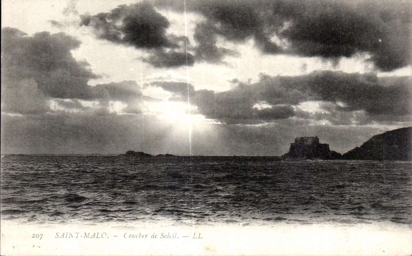 Saint-Malo — Coucher de Soleil — LL, n° 207