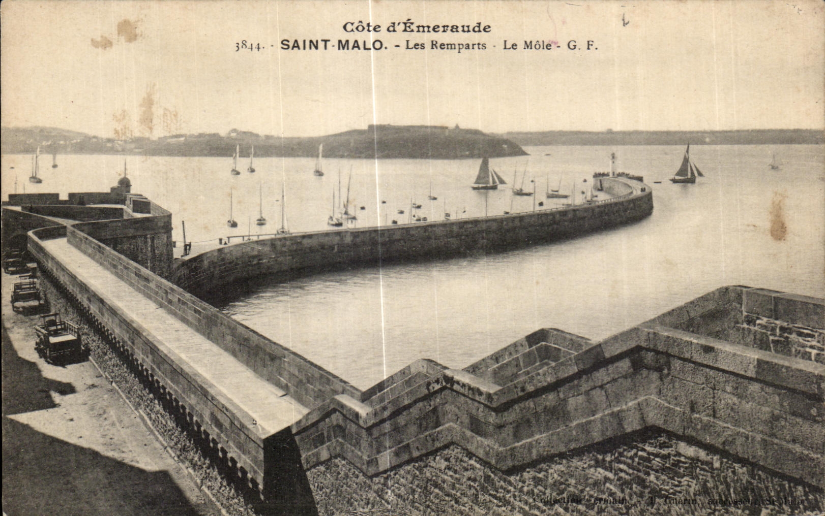 Saint-Malo - I Muri - Il Môle - G.F. - Costa d'Emeraude