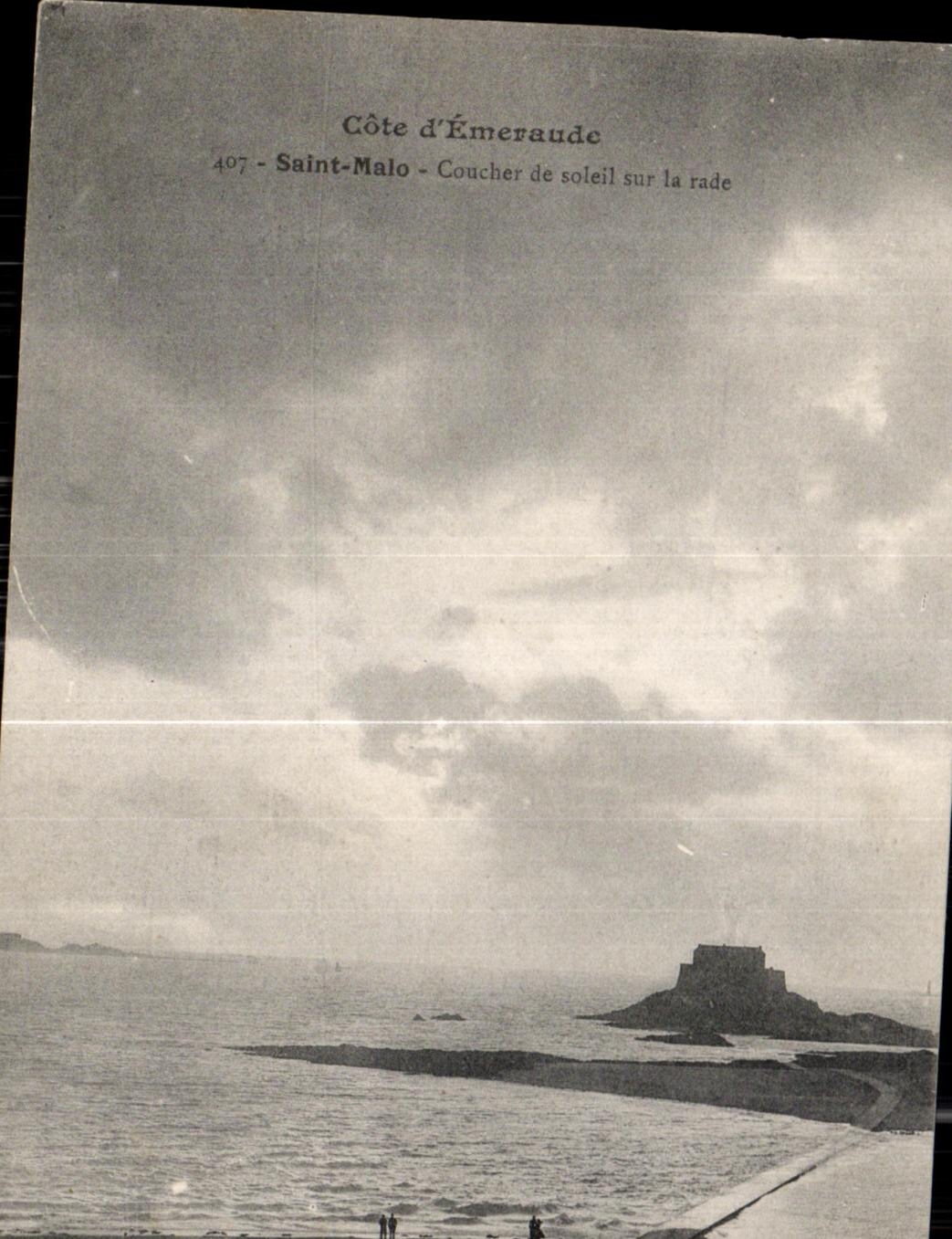 Saint-Malo - Côte d'Émeraude - Coucher de soleil sur la rade