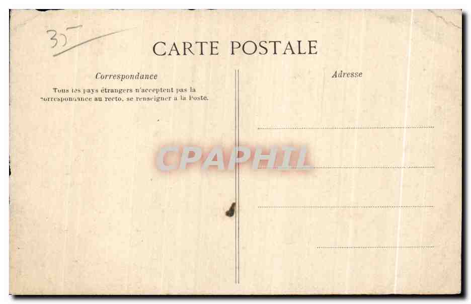 Saint-Malo — Scalinate dei Muri — costa del Grand Bé — G. F. — Collezione G. F. Pilaine — Verso