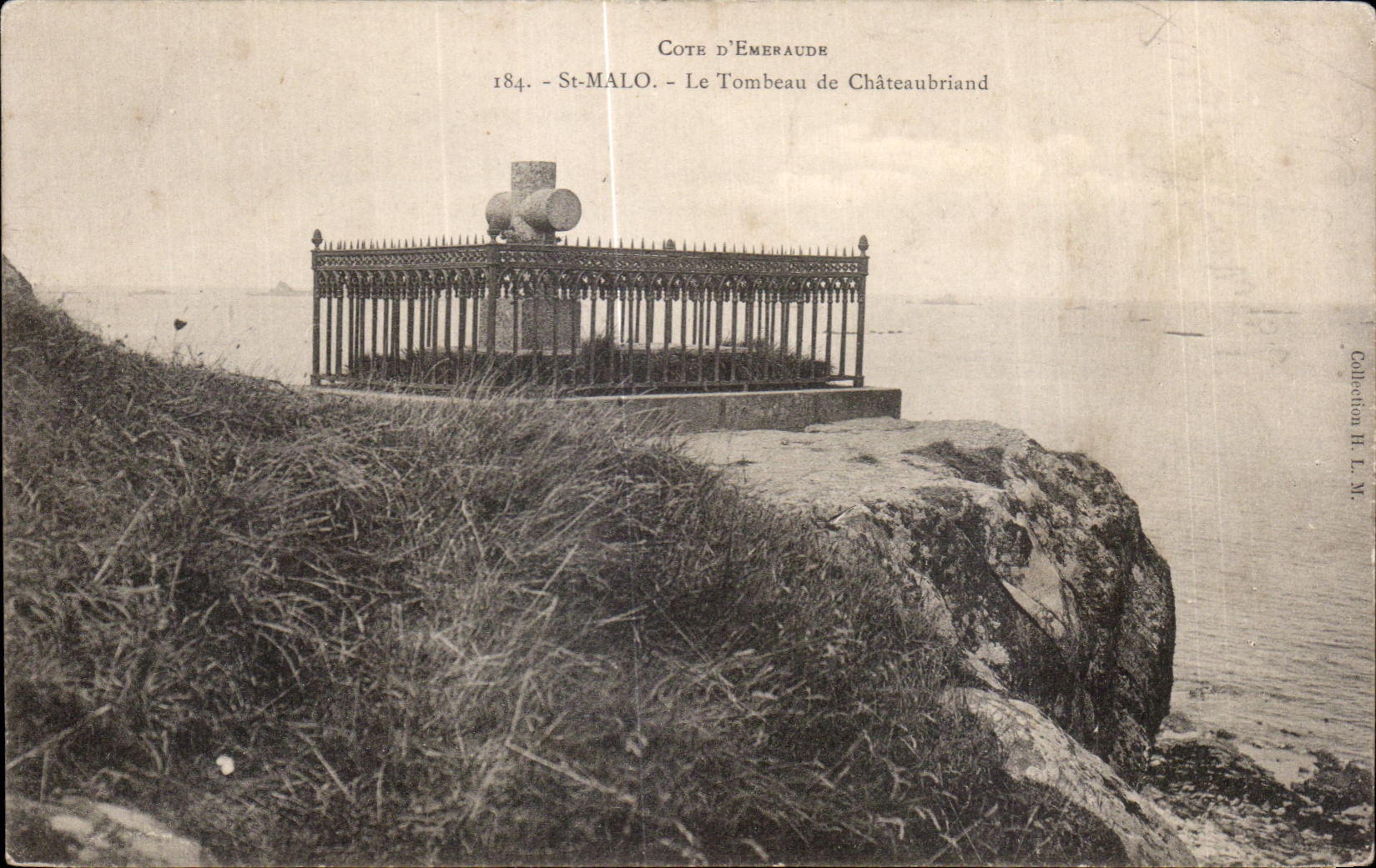 St-Malo - Côte d'Émeraude - Le Tombeau de Châteaubriand