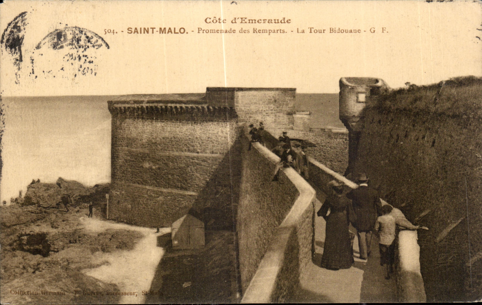 Saint-Malo - Côte d'Emeraude - La Tour Bidouane - G F. - n°504