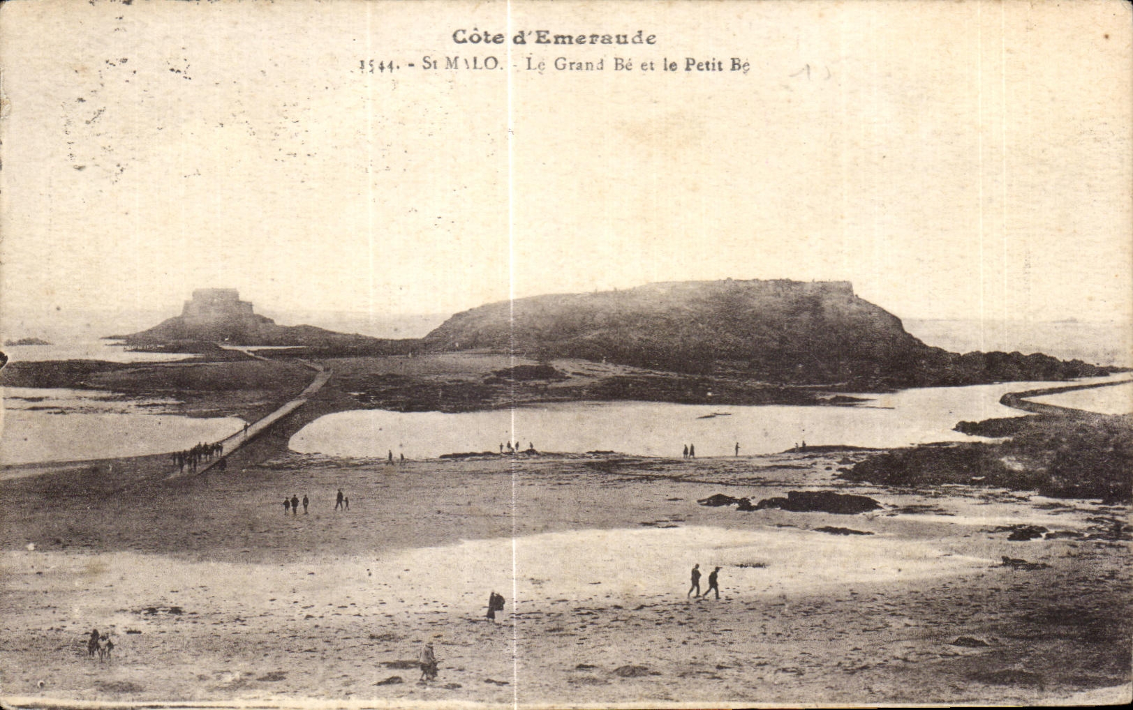 Côte d'Emeraude — Le Grand Bé et le Petit Bé — St Malo