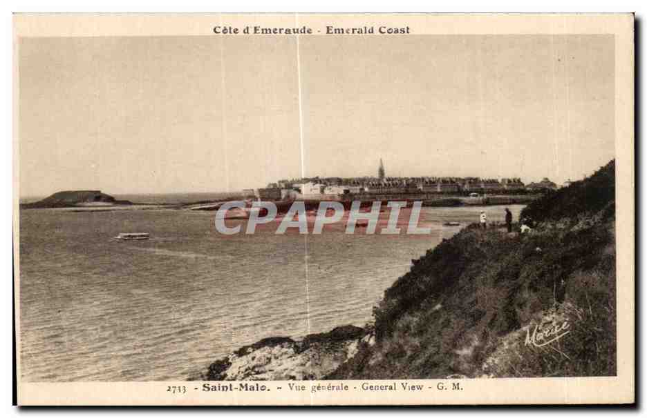 Saint-Malo - Vue générale - G. M.