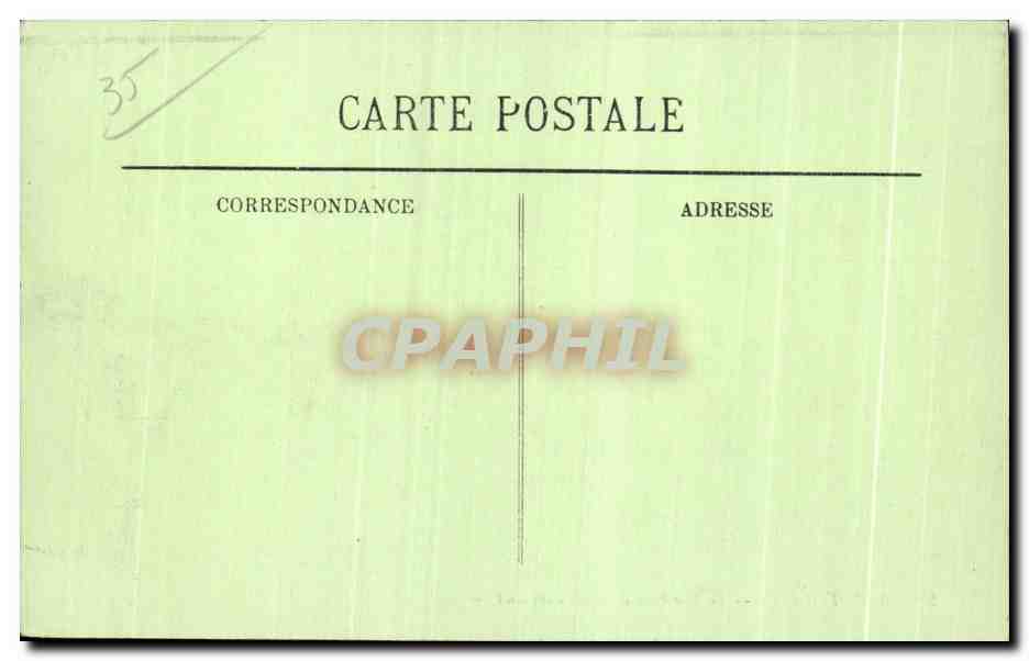 Saint-Malo — La Tomba di Châteaubriand — LL. — N° 99 — Verso