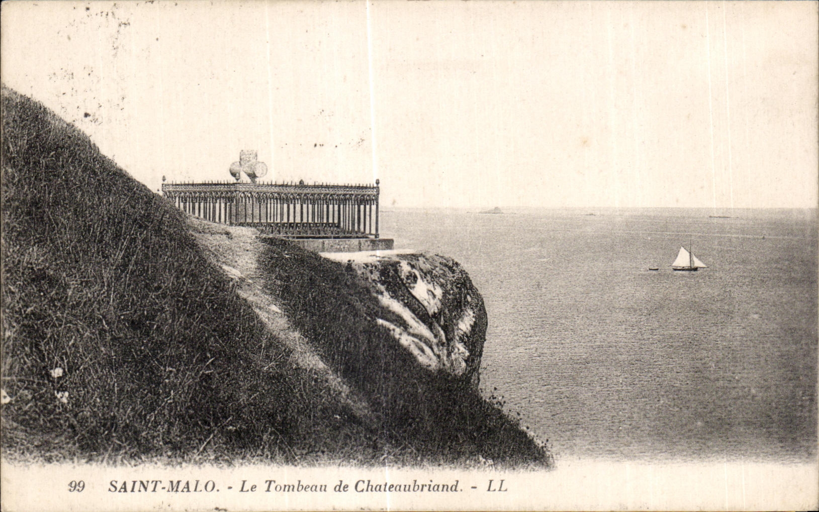 Saint-Malo - La Tumba de Chateaubriand - LL