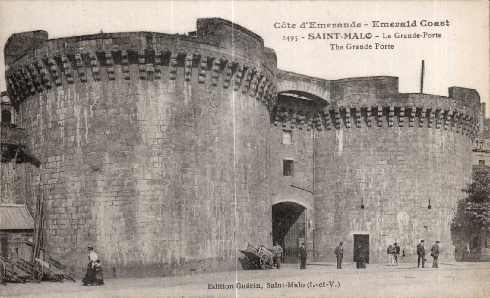 Saint-Malo - La Grande-Porte — Edición Guérin, n° 2495