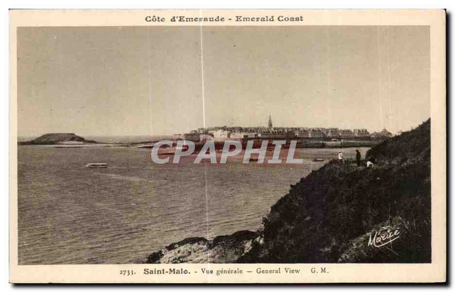 Saint-Malo - Vue générale — G.M. — n°2733