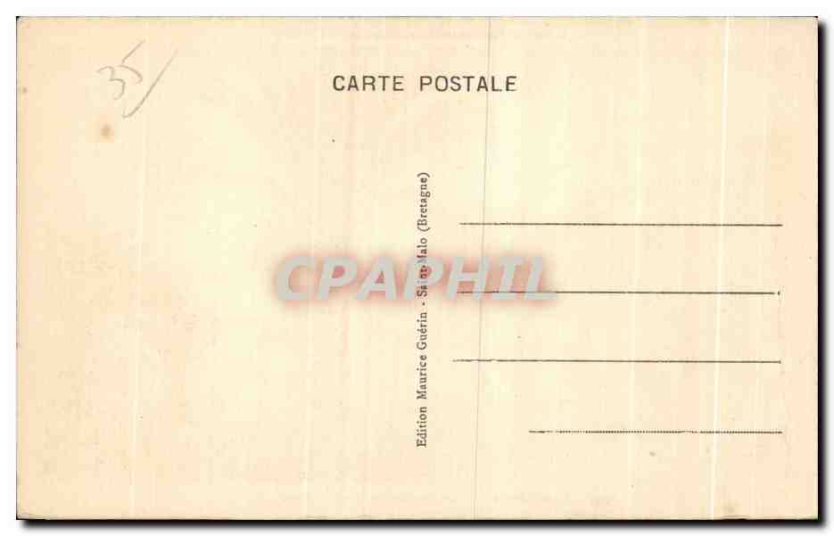 Saint-Malo - Vue générale — G.M. — n°2733 — Reverso