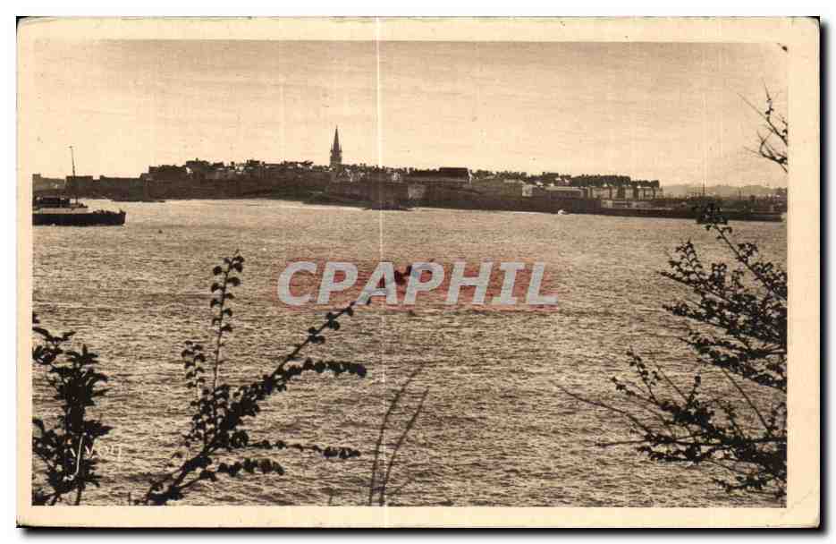 Saint-Malo — Vue générale prise de Dinard — Les Éditions d'Art YVON