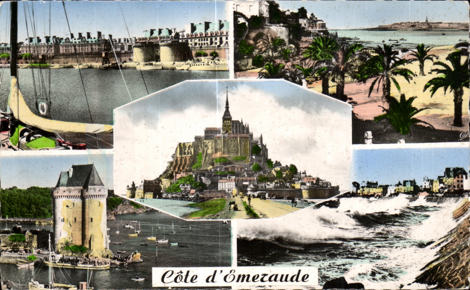 Côte d'Émeraude — Mont Saint-Michel, Dinard, St-Malo — Réal-Photo