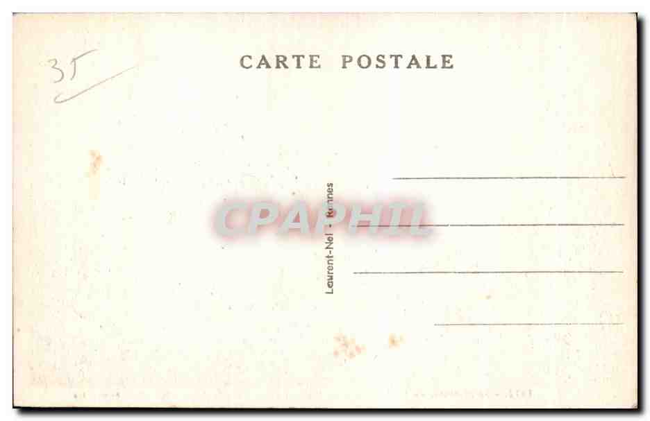 Saint-Malo — Le Tombeau de Chateaubriand sur le Grand-Bé — RENNE 164 — Reverso