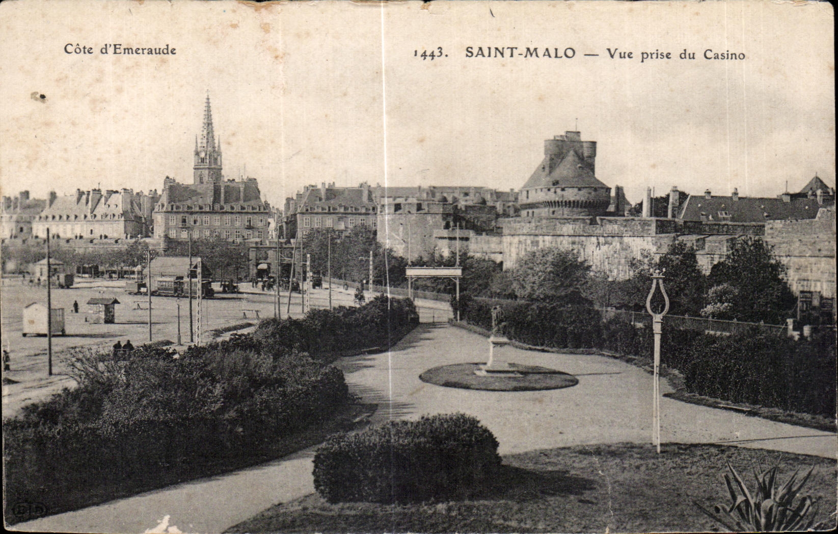 Saint-Malo — Ansicht vom Casino — Emerald Coast
