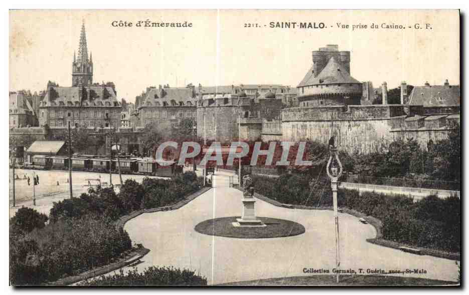 Saint-Malo - Vue prise du Casino - G. F.