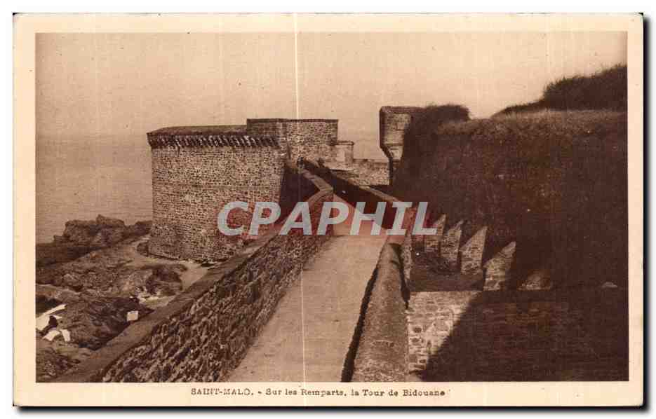Saint-Malo - Sobre los Muros, la Torre de Bidouane — Edición M. Pambrun, serie N°7