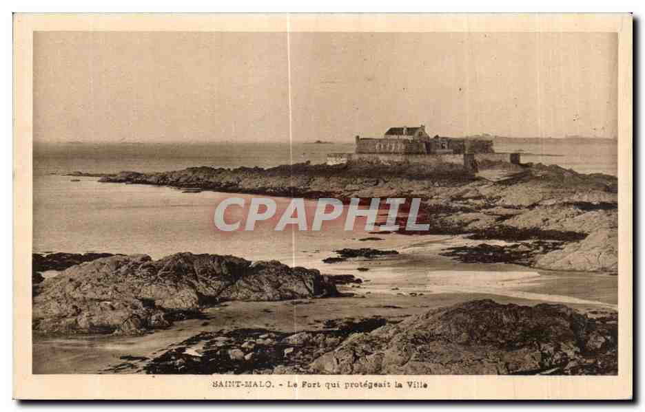 Saint-Malo - Il Forte che proteggeva la Città — Edizione M. PAMBRUN, Serie 3 N°8