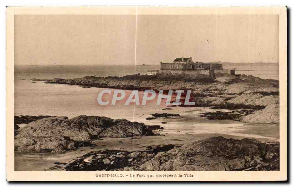 Saint-Malo - Le Fort qui protégeait la Ville — Édition M. Pambrun, Série 3 N° 8