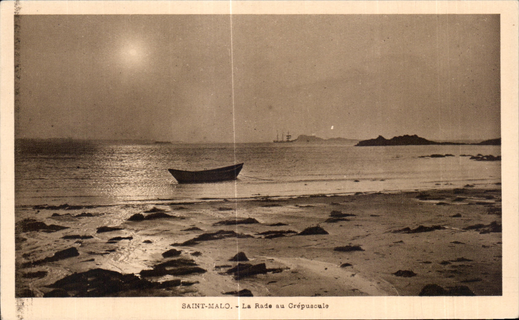 Saint-Malo - La Rade au Crépuscule — Édition M. Pambrun, Série 3, N° 13