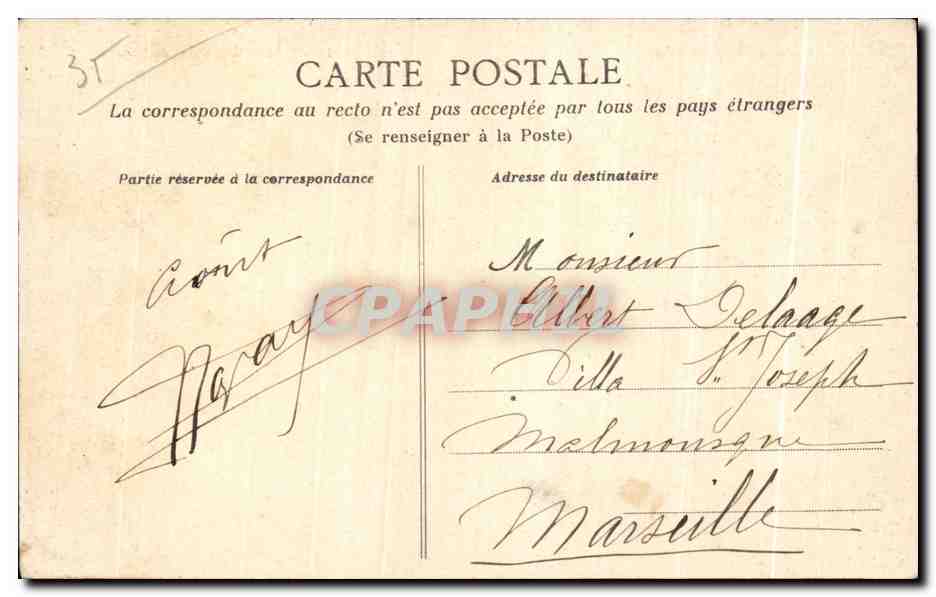 Saint-Malo - Vaga vicino al Molo — HLM, n° 263 — Verso