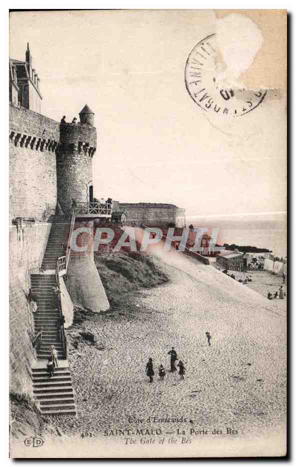 Saint-Malo — Die Porte des Bés — Verlag EP, Nr. 402