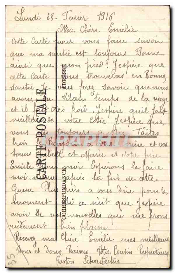 Saint-Malo — Le Fort National par grosse mer — LL. — N° 111 — Reverso
