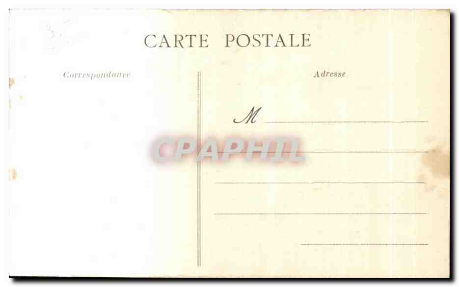 Saint Malo - Il Forte Nazionale in una giornata di tempesta — Editore Frédard-Nozais, Nantes, n°21 — Verso
