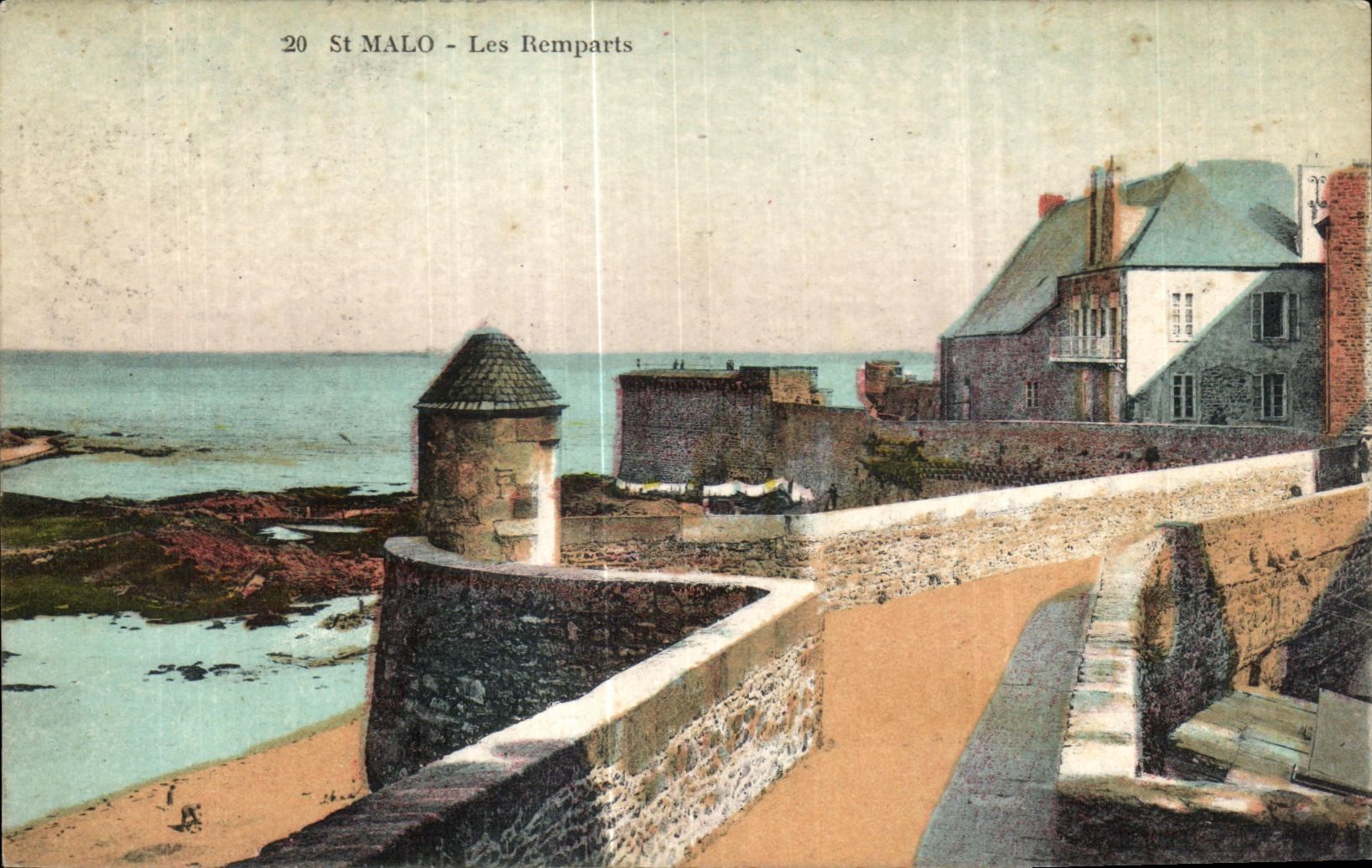 CPA St Malo Les Remparts