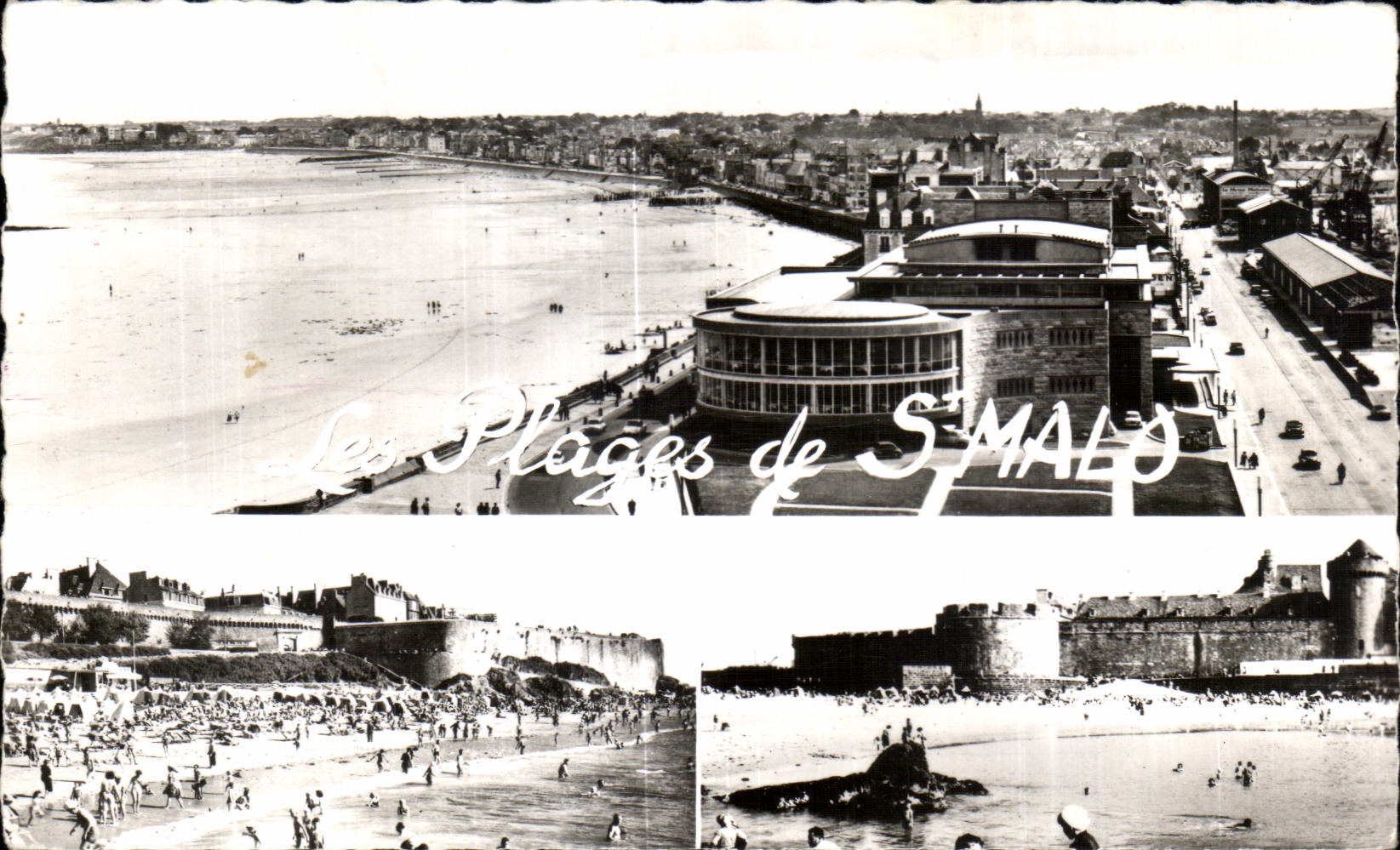 Les Plages de Saint-Malo — Vue générale — RéalPhoto