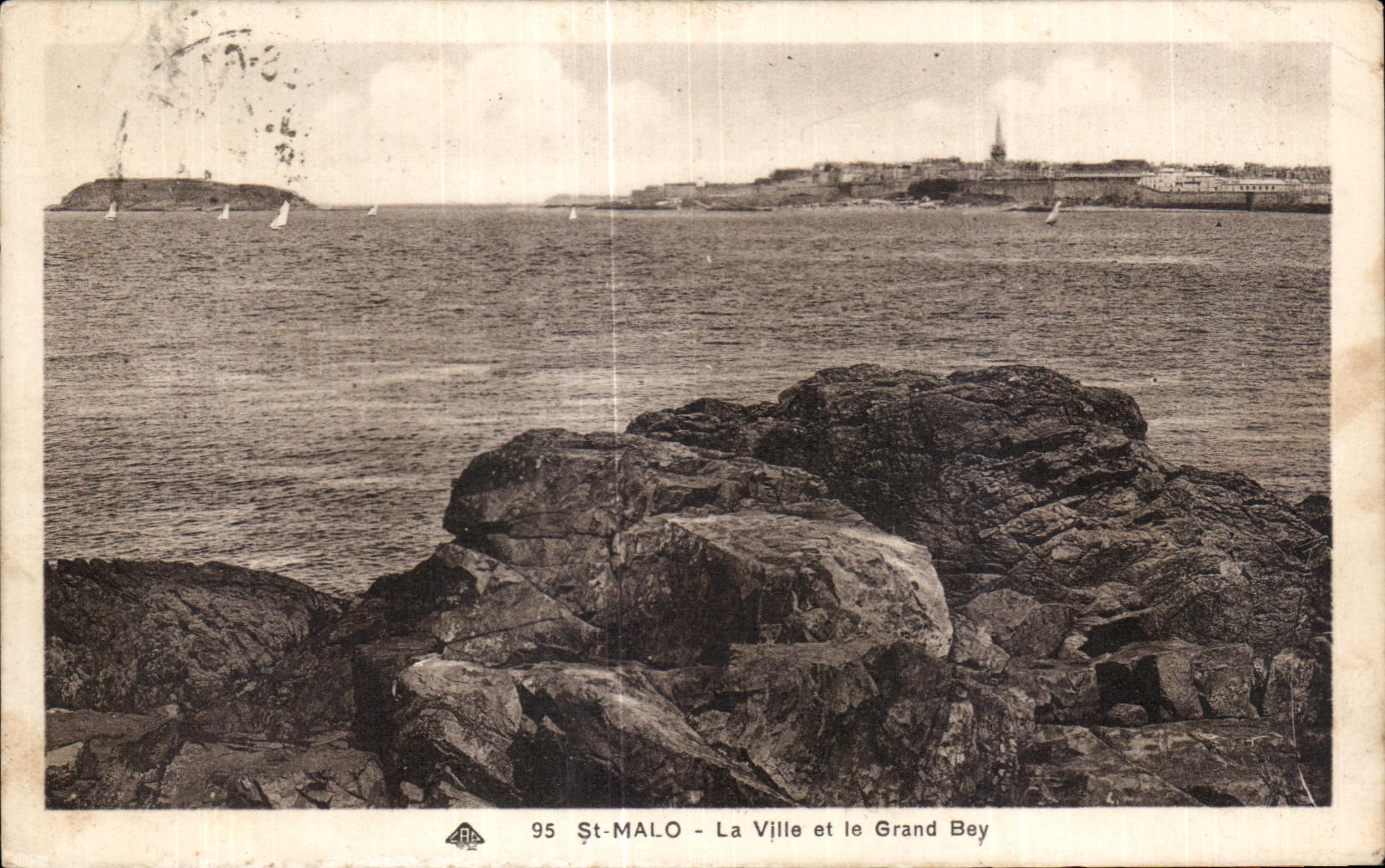 St-Malo - De Stad en het Grote Bey — Cie Alsacienne des Arts Photomondoniques, n°95