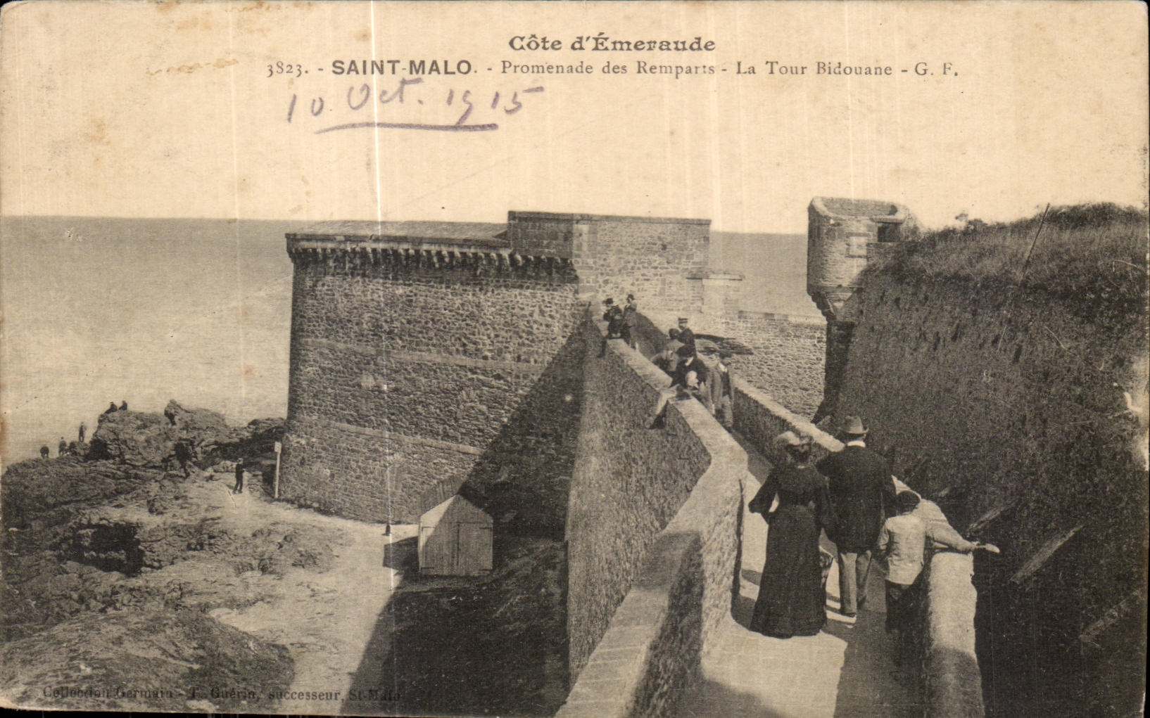 Saint-Malo - Côte d'Émeraude - La Tour Bidouane - G.F. - n°3823