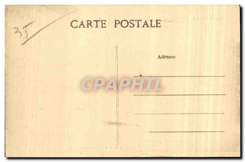 St-Malo (I.-st-V.) — Le Square du Château — Édition Artistique A. Lamiré, Rennes — Reverso