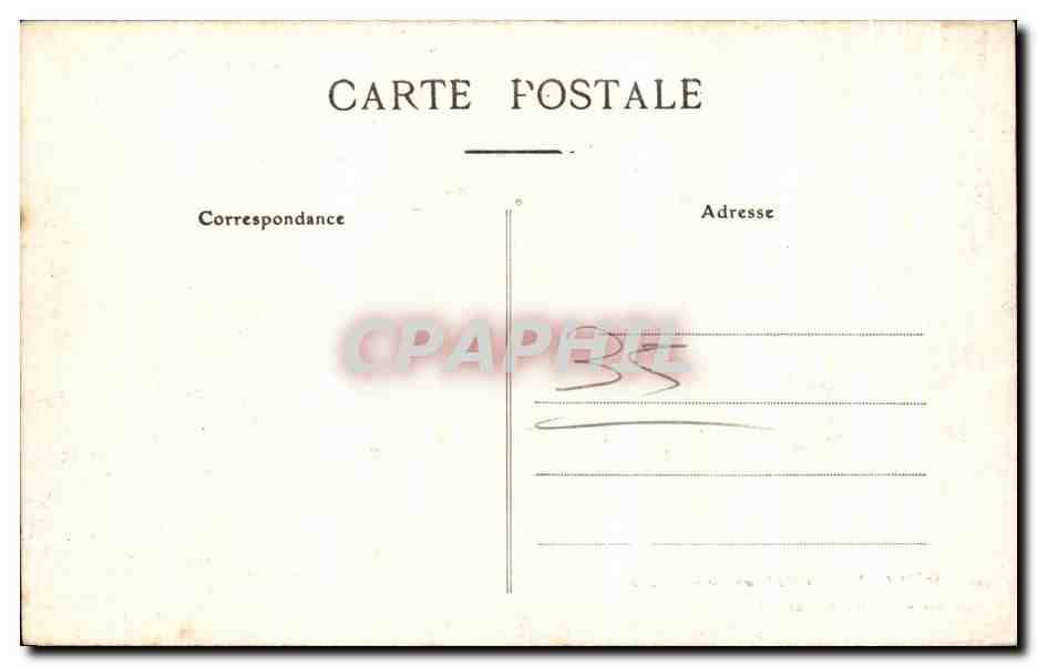 St-Malo — La Rada sotto la luna — Artaud et Nozais, Nantes — Verso