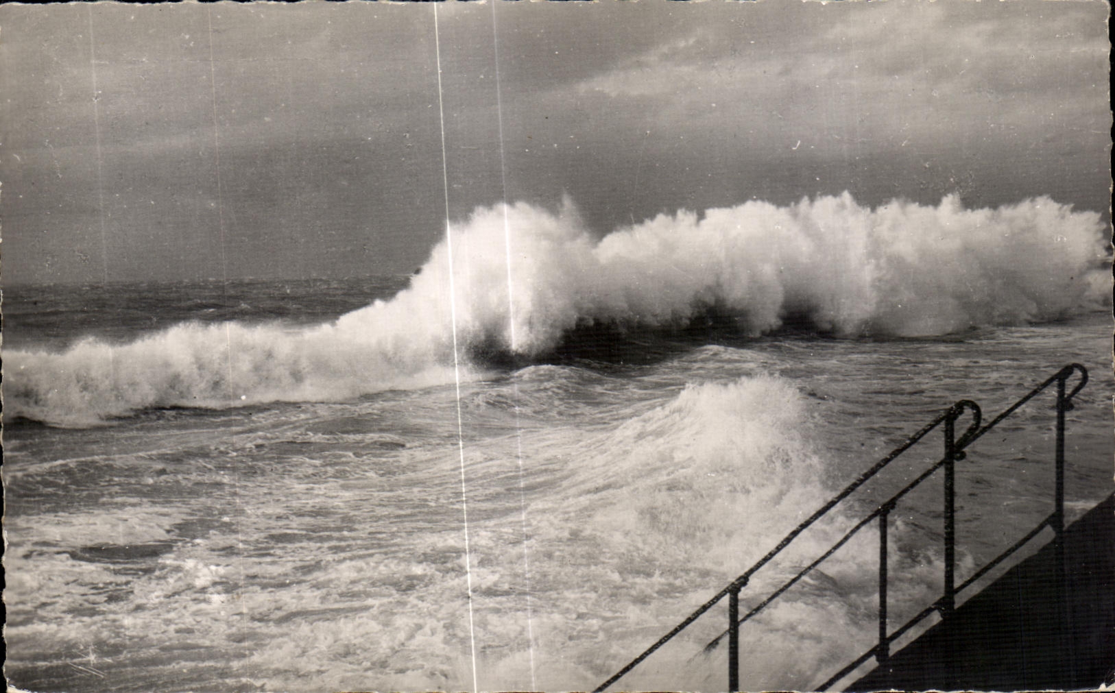 St-Malo (I.-et-V.) — Tempête sur le Sillon — Édition ALFA, Paris, n°150