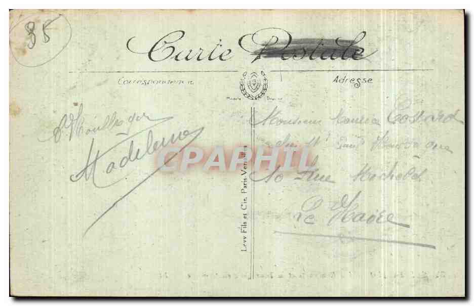 Saint-Malo — Les Remparts et la Tour Quic en Groigne — LL. n°34 — Reverso