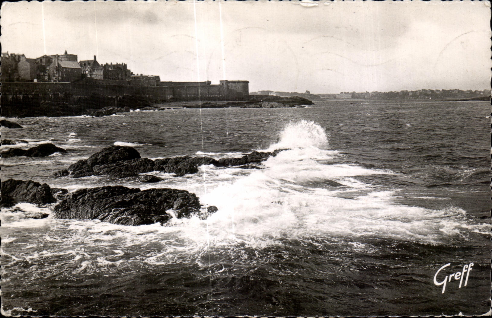 Saint-Malo — Les Rémparts et l'Estuaire de la Rance — Éditions GREFF