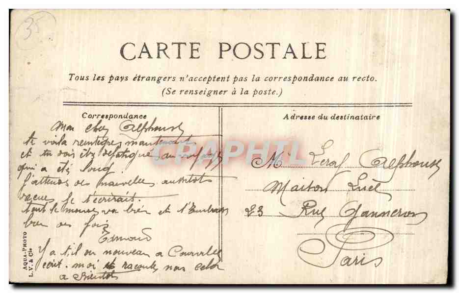 Saint-Malo — Le Château, Le Square & la Porte Saint-Vincent — L.V.E.C. — Reverso