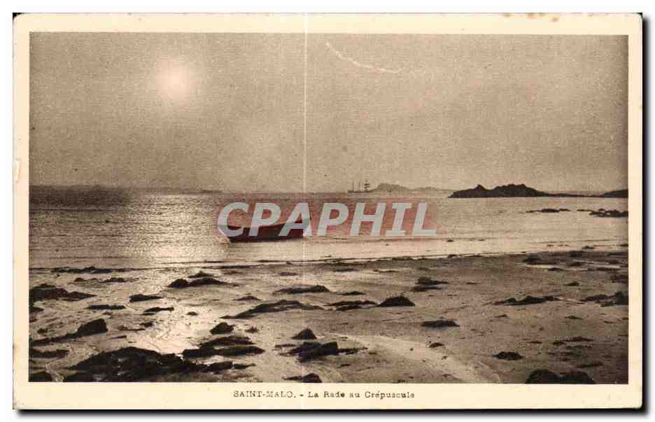 Saint-Malo - La Rade au Crépuscule — Édition M. PAMBRUN, Série 3 N°13
