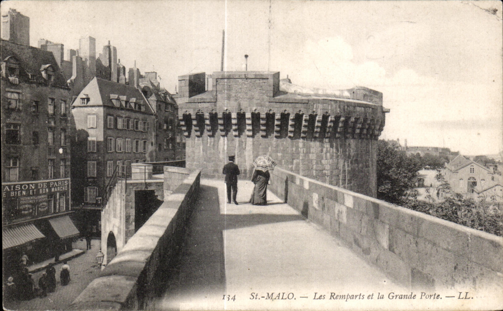 St.-Malo — Los Muros y la Gran Puerta — LL. — N° 134