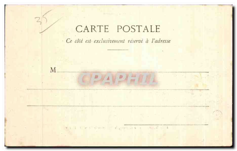 St-Malo - Le Château, le Square et la Porte St-Vincent — Collection H. L. M. — Reverso