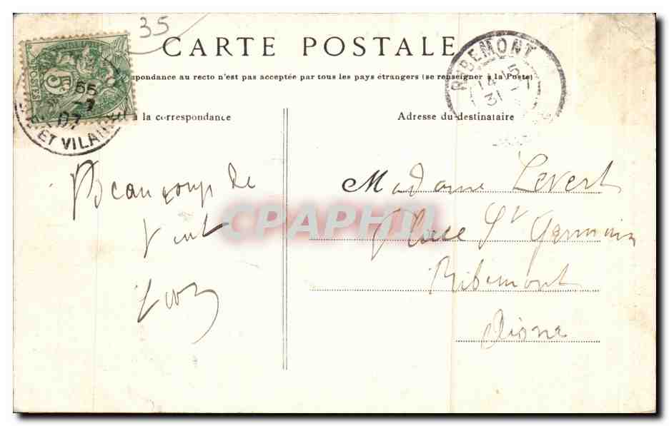 Saint-Malo — Il sepolcro di Châteaubriand — G.F. — Costa d'Emeraude — Verso