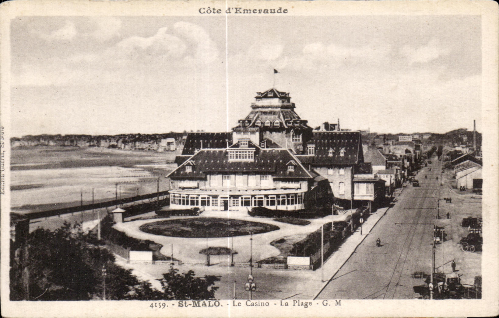 CPA St Malo Le Casino La Plage 