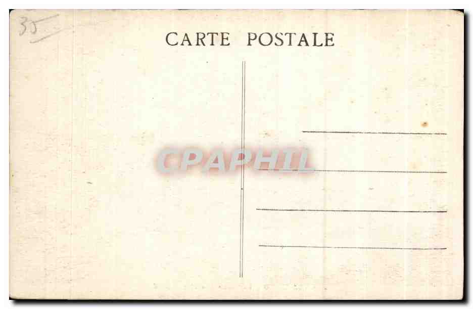 CPA St Malo Le Casino La Plage  — Verso