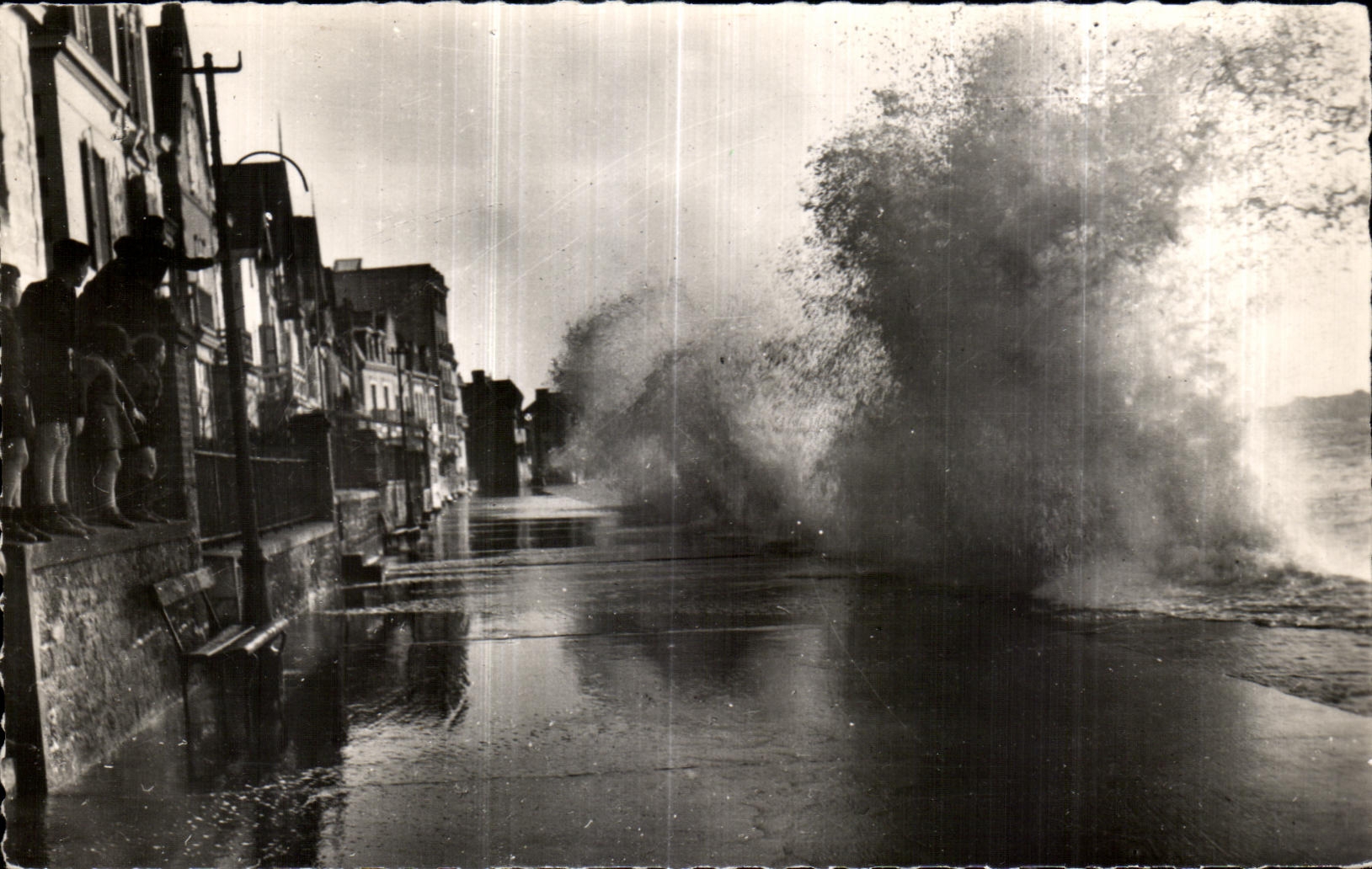 Saint-Malo (I.-&-V.) — Grande Tempête sur le Sillon — Édition ALFA, n°154