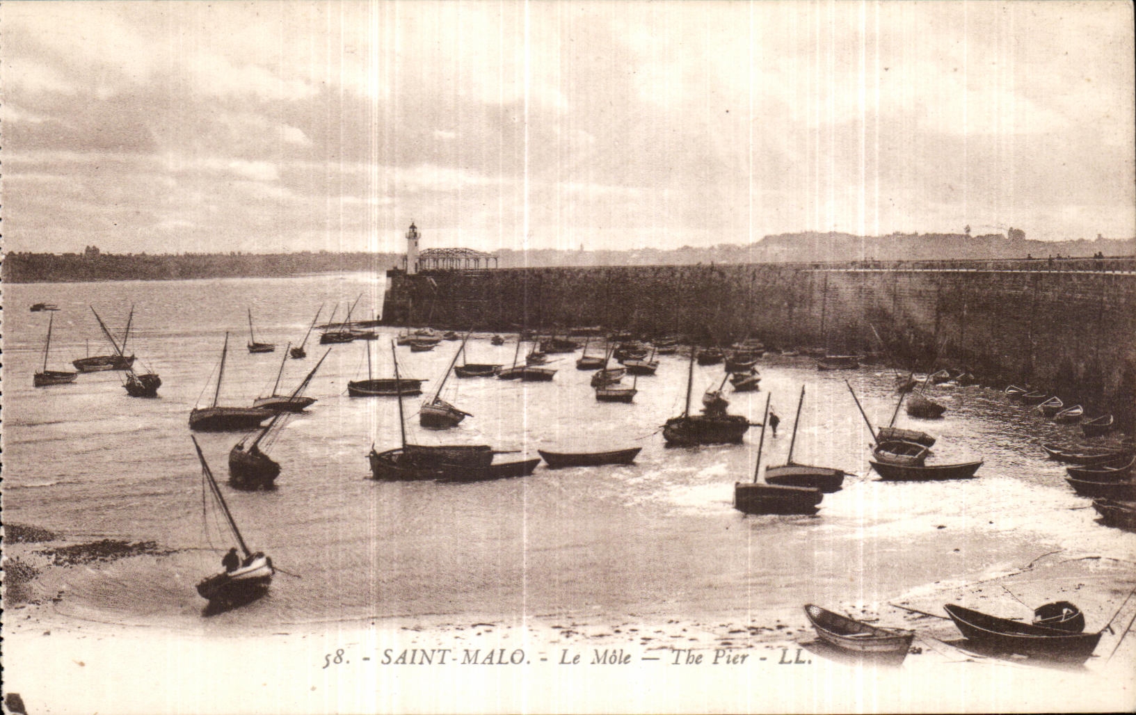 Saint-Malo - Il Môle — Il Molo — LL. — 58.