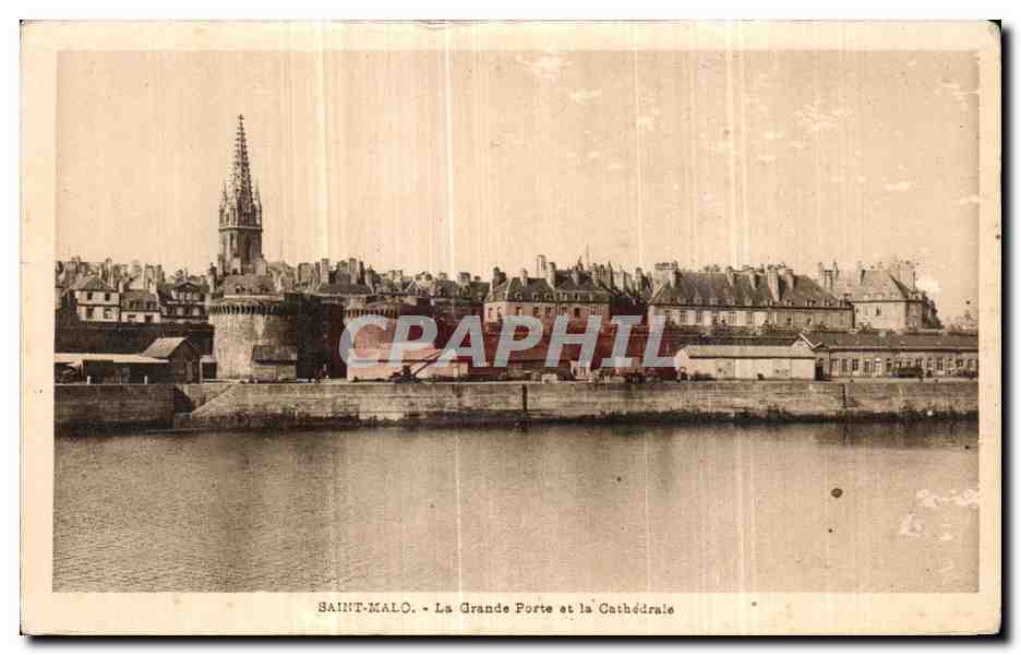 Saint-Malo - La Grande Porte et la Cathédrale — Édition M. Pambrun, n°4