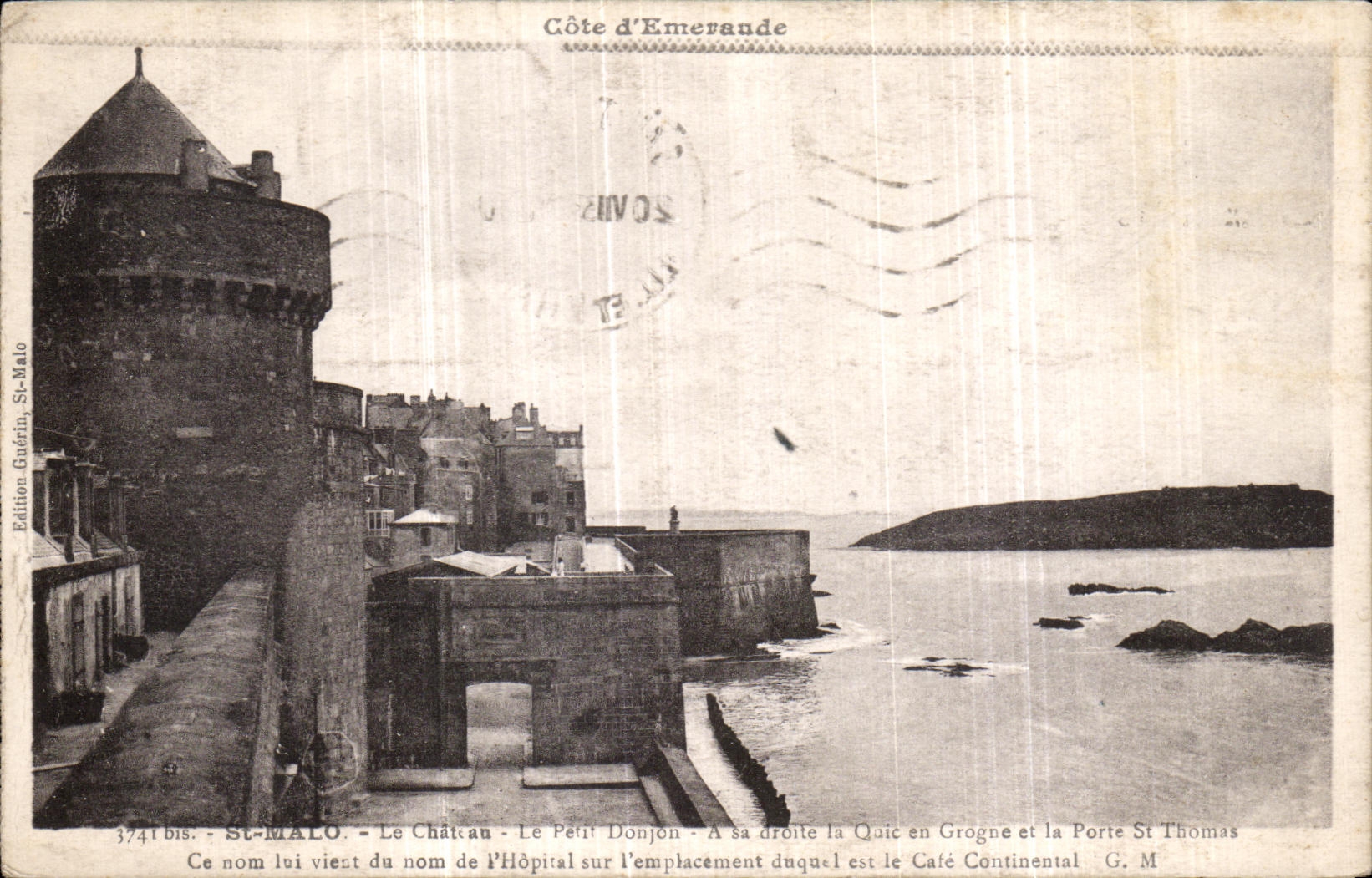 St-Malo - Le Château - Le Petit Donjon - Côte d'Emerande